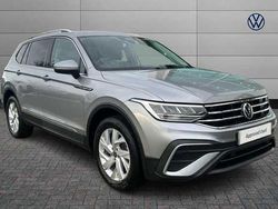 Silver Used 2022 VW Tiguan Allspace Life SUV | £23,490 (Fair price)