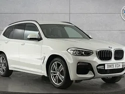 White Used 2019 BMW X3 M Sport SUV | £25,850 (Good price)