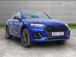 Blue Used 2025 Audi Q5 Black Edition SUV | £44,990 (Expensive)
