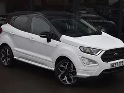 Frozen white Used 2018 Ford Ecosport ST-Line SUV | £8,990 (Fair price)