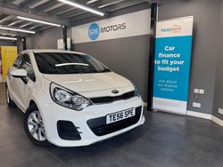 White Used 2017 Kia Rio 2 Hatchback | £3,995 (Fair price)