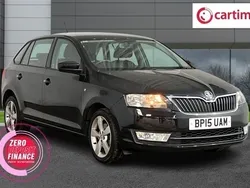 Black Used 2015 Skoda Rapid SE Hatchback | £5,990 (Fair price)