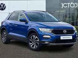 Blue Used 2021 VW T-Roc Active SUV | £16,397 (Fair price)