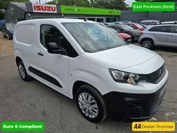 White Used 2022 Peugeot Partner Van | £14,399 (Expensive)