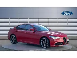 Red Used 2021 Alfa Romeo Giulia Veloce Sedan | £22,500 (Fair price)