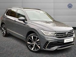 Grey Used 2021 VW Tiguan R-line SUV | £24,375 (Fair price)