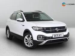 White Used 2021 VW T-Cross Active SUV | £17,675 (Fair price)