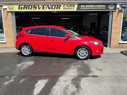 Red Used 2013 Ford Focus Titanium Hatchback | £6,995 (Fair price)