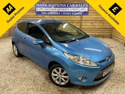 Blue Used 2008 Ford Fiesta Zetec Hatchback | £3,495 (Fair price)