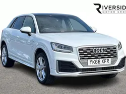 White Used 2018 Audi Q2 S-Line SUV | £17,490 (Fair price)