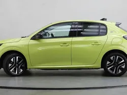 Yellow Used 2024 Peugeot e-208 Allure Hatchback | £17,640 (A bit pricey)