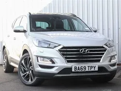 Silver Used 2019 Hyundai Tucson Premium SE SUV | £17,990 (Fair price)