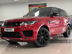 Red Used 2018 Land Rover Range Rover Sport Autobiography Dynamic SUV | £28,995 (Fair price)