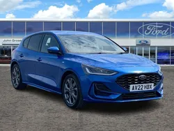 Blue Used 2022 Ford Focus ST-Line Hatchback | £15,495 (Good price)