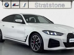 White Used 2025 BMW 420 Gran Coupé M Sport Coupe | £41,490 (A bit pricey)