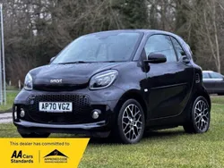 Black Used 2020 Smart ForTwo Electric Drive Prime Exclusive Coupe | £8,475 (Fair price)