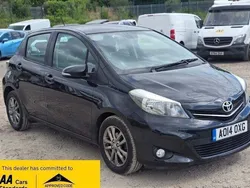 Black Used 2014 Toyota Yaris Multidrive S Hatchback | £6,980 (Good price)