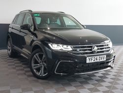 Black Used 2024 VW Tiguan R-line Edition SUV | £32,998 (A bit pricey)