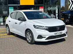 Glacier white Used 2022 Dacia Sandero Essentiel Hatchback | £8,995 (Super price)