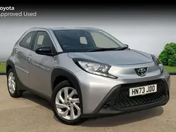 Silver Used 2023 Toyota Aygo PURE Hatchback | £12,361 (Good price)