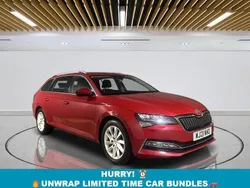Red Used 2021 Skoda Superb SE Technology Estate | £11,399 (Good price)