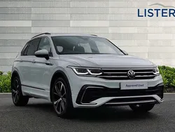 Pure white Used 2023 VW Tiguan R-line Edition SUV | £26,990 (Fair price)