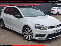 White Used 2017 VW Golf VII R-line Edition Hatchback | £13,995 (A bit pricey)