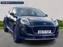 Black Used 2023 Ford Puma Gen-E Titanium Hatchback | £15,499 (Good price)
