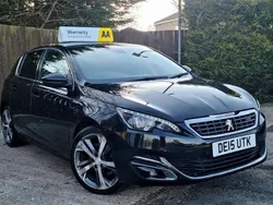 Black Used 2015 Peugeot 308 GT-line Hatchback | £5,495 (Fair price)