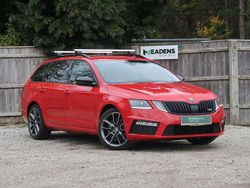 Corrida red Used 2017 Skoda Octavia vRS Estate | £14,495 (Fair price)