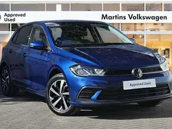 Blue Used 2024 VW Polo Match Hatchback | £19,495 (Fair price)