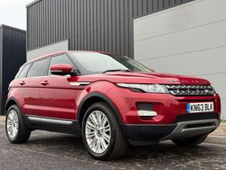 Red Used 2013 Land Rover Range Rover evoque Prestige SUV | £7,490 (Fair price)