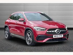 Red Used 2021 Mercedes GLA200 Executive SUV | £25,295 (A bit pricey)