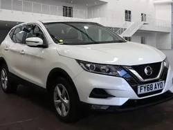 White Used 2018 Nissan Qashqai Acenta Premium SUV | £11,790 (Good price)