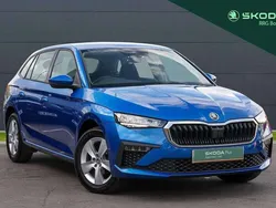 Blue Used 2024 Skoda Scala SE Hatchback | £16,495 (Fair price)
