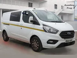 White Used 2022 Ford Transit Custom Limited Van | £18,950 (A bit pricey)