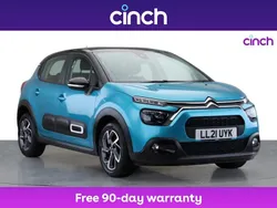 Blue Used 2021 Citroën C3 PureTech Hatchback | £10,399 (Fair price)