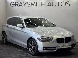 Silver Used 2013 BMW 118 Sport Line Hatchback | £6,250 (Fair price)