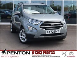 Silver Used 2023 Ford Ecosport Titanium SUV | £12,690 (Fair price)