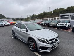 Silver Used 2015 Mercedes GLA45 AMG AMG SUV | £17,500 (Fair price)