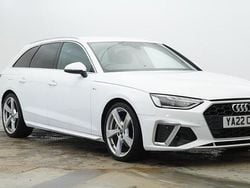White Used 2022 Audi A4 S-Line Estate | £27,630 (A bit pricey)