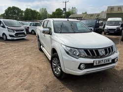 White Used 2017 Mitsubishi L200 Pickup | £7,495
