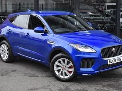 Caesium blue Used 2019 Jaguar E-Pace R-Dynamic SUV | £14,990 (Fair price)
