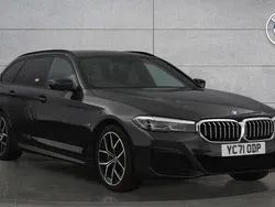 Grey Used 2021 BMW 530e M Sport Estate | £26,950 (Fair price)