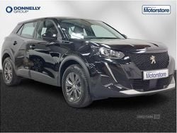 Black Used 2022 Peugeot e-2008 Active Premium SUV | £12,795 (Fair price)
