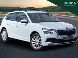 Moon white metallic Used 2023 Skoda Kamiq SE SUV | £12,900 (Fair price)