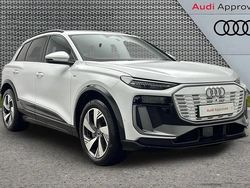 White Used 2025 Audi Q6 e-tron S-Line SUV | £49,990