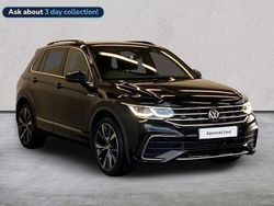 Black Used 2023 VW Tiguan R-line SUV | £27,170 (Fair price)