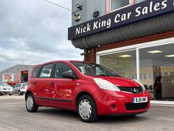 Flame red Used 2010 Nissan Note Visia MPV | £2,475 (Fair price)