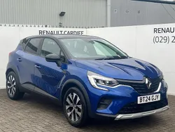 Blue Used 2024 Renault Captur Evolution SUV | £18,629 (Fair price)